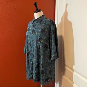 Walt‎ Disney x Reyn Spooner Men’s Pixar Brave 100% Spun Rayon Hawaiian Shirt